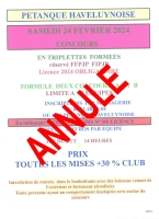 Départemental X3 - Haveluy ANNULE